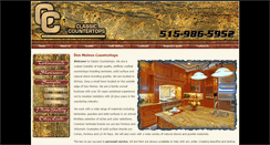 Desktop Screenshot of desmoinescountertops.com